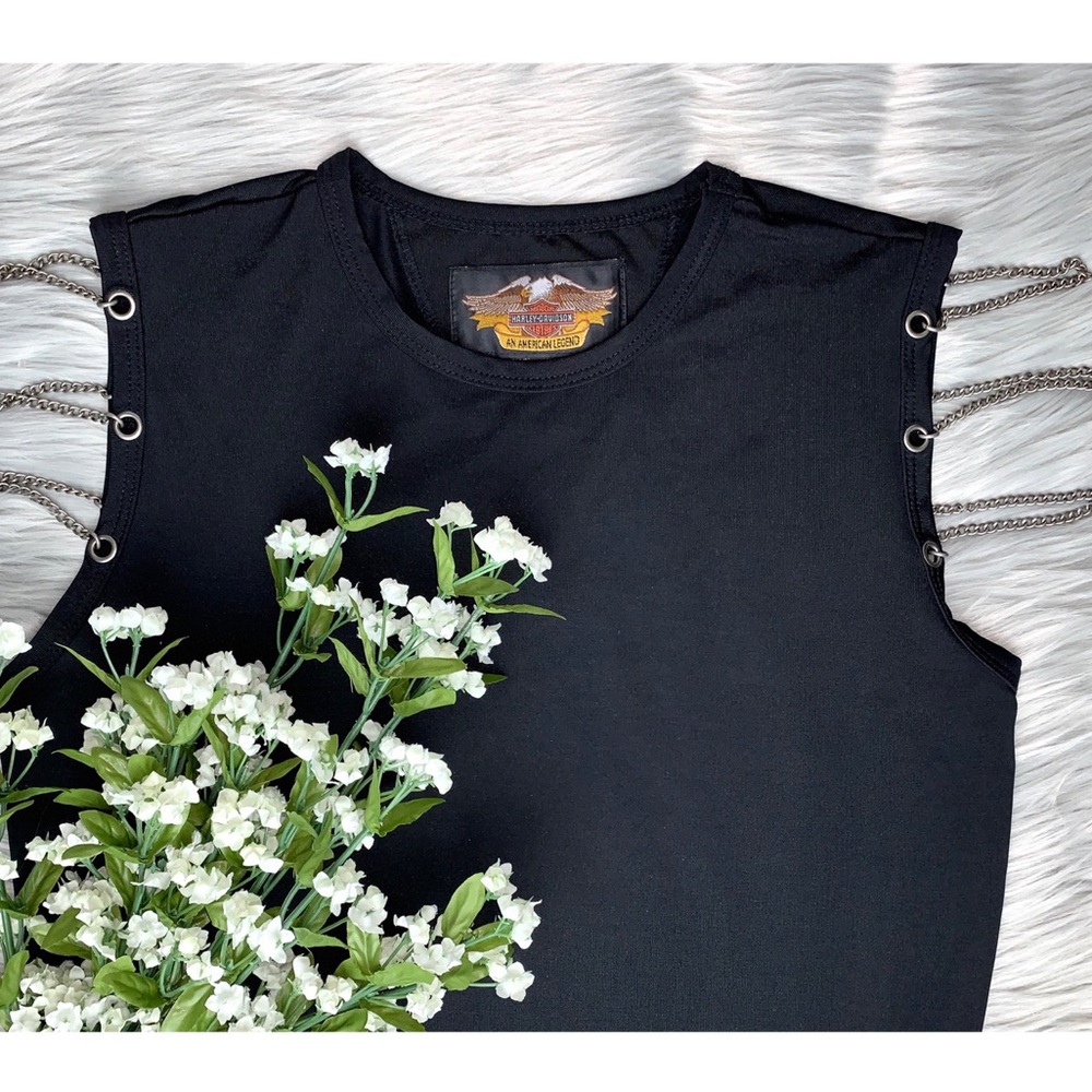 Harley Davidson Cut Off Tank Top